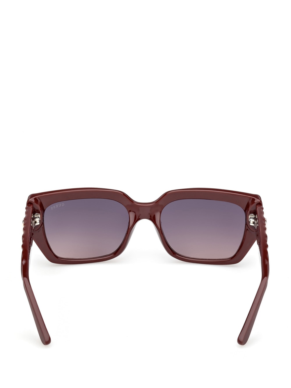 Leigh-Anne Rectangular Plastic Sunglasses - Image 3