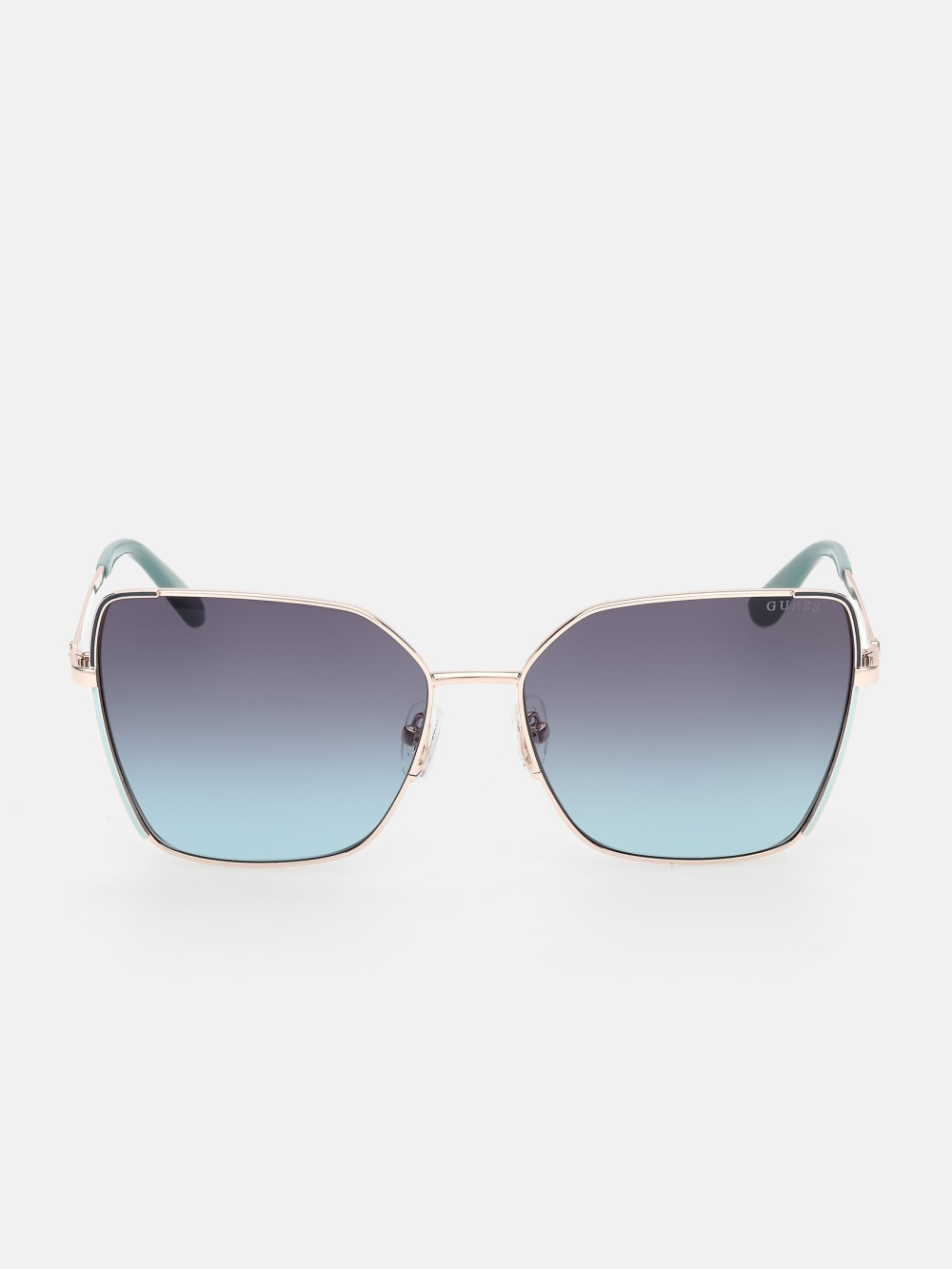 Geometric Butterfly Metal Sunglasses