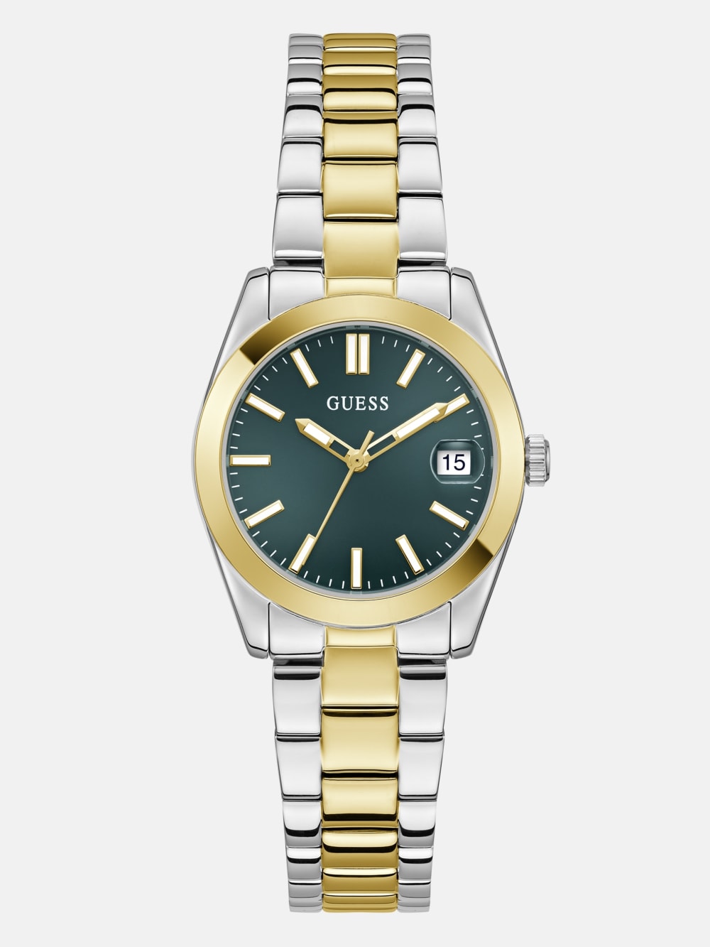 Two-Tone Analog Watch