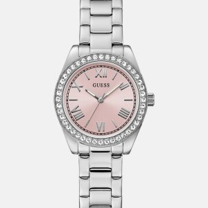 Silver-Tone Analog Watch