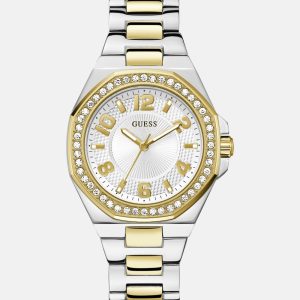 Silver and Gold-Tone Analog Watch