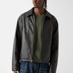 GUESS Originals Faux-Leather Jacket