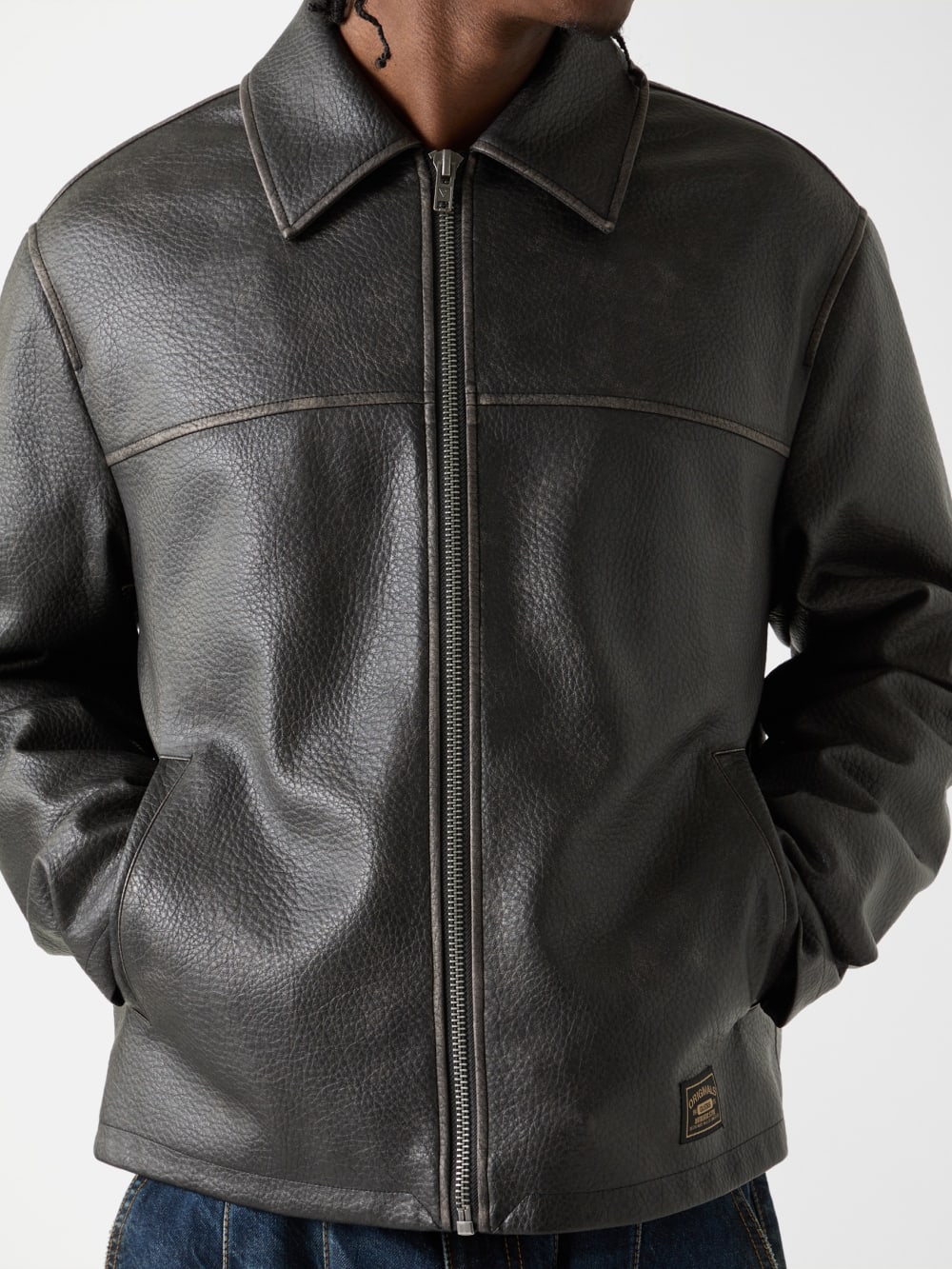 GUESS Originals Faux-Leather Jacket - Image 3