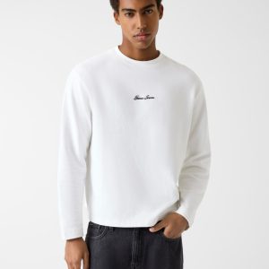 Boxy fit knit t-shirt