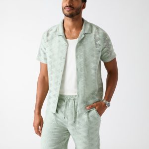 Openwork shirt