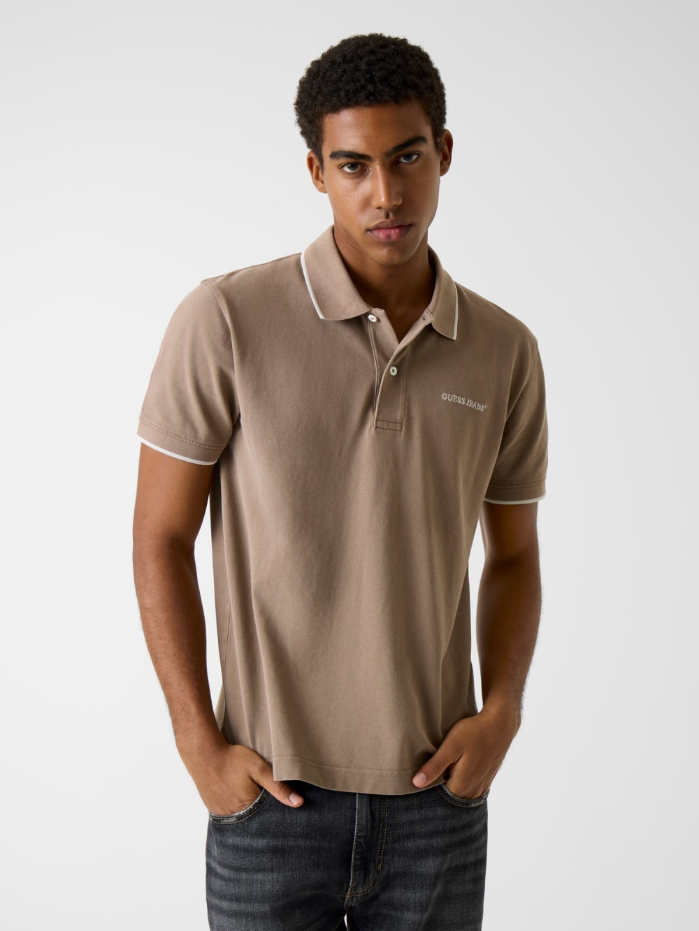 Embroidered Logo Polo
