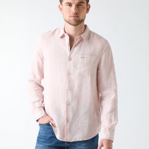 Linen striped shirt