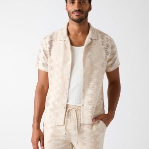 Openwork shirt
