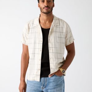 Linen-blend Shirt