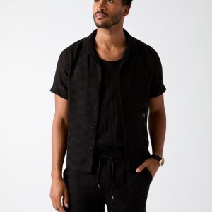 Openwork shirt