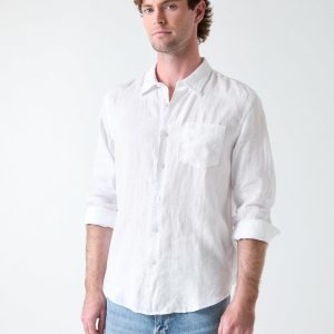 Linen striped shirt