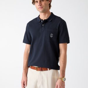 Embroidered polo