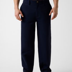 Twill chino pants