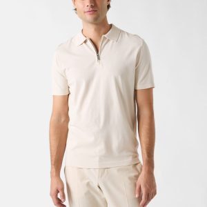 Half-zip polo