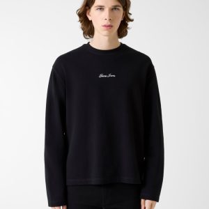 Boxy fit knit t-shirt