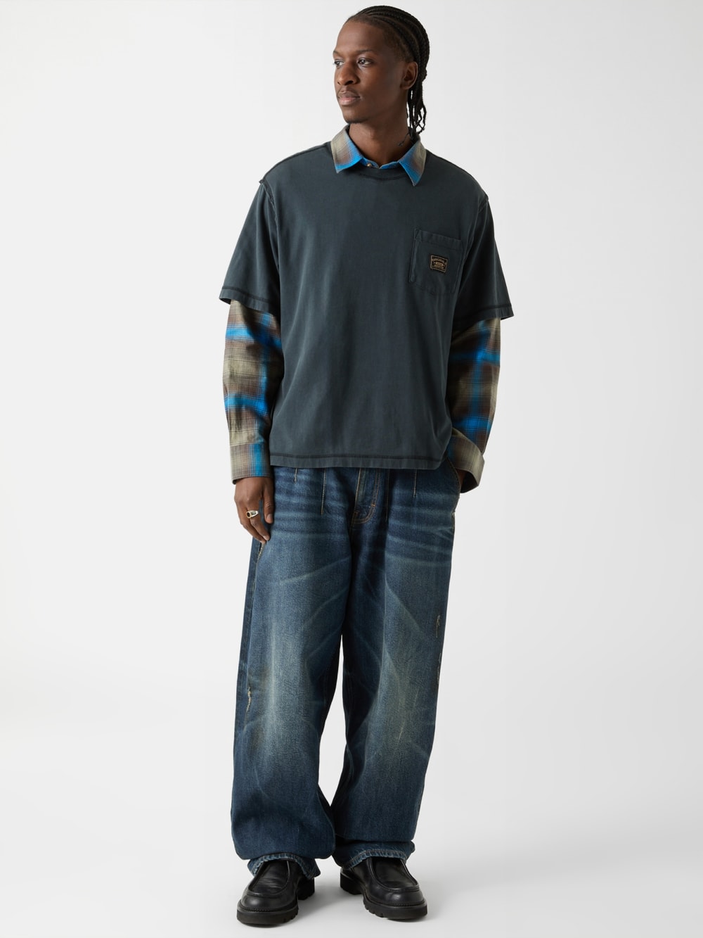 GUESS Originals Eco Boxy Pocket Tee - Image 2