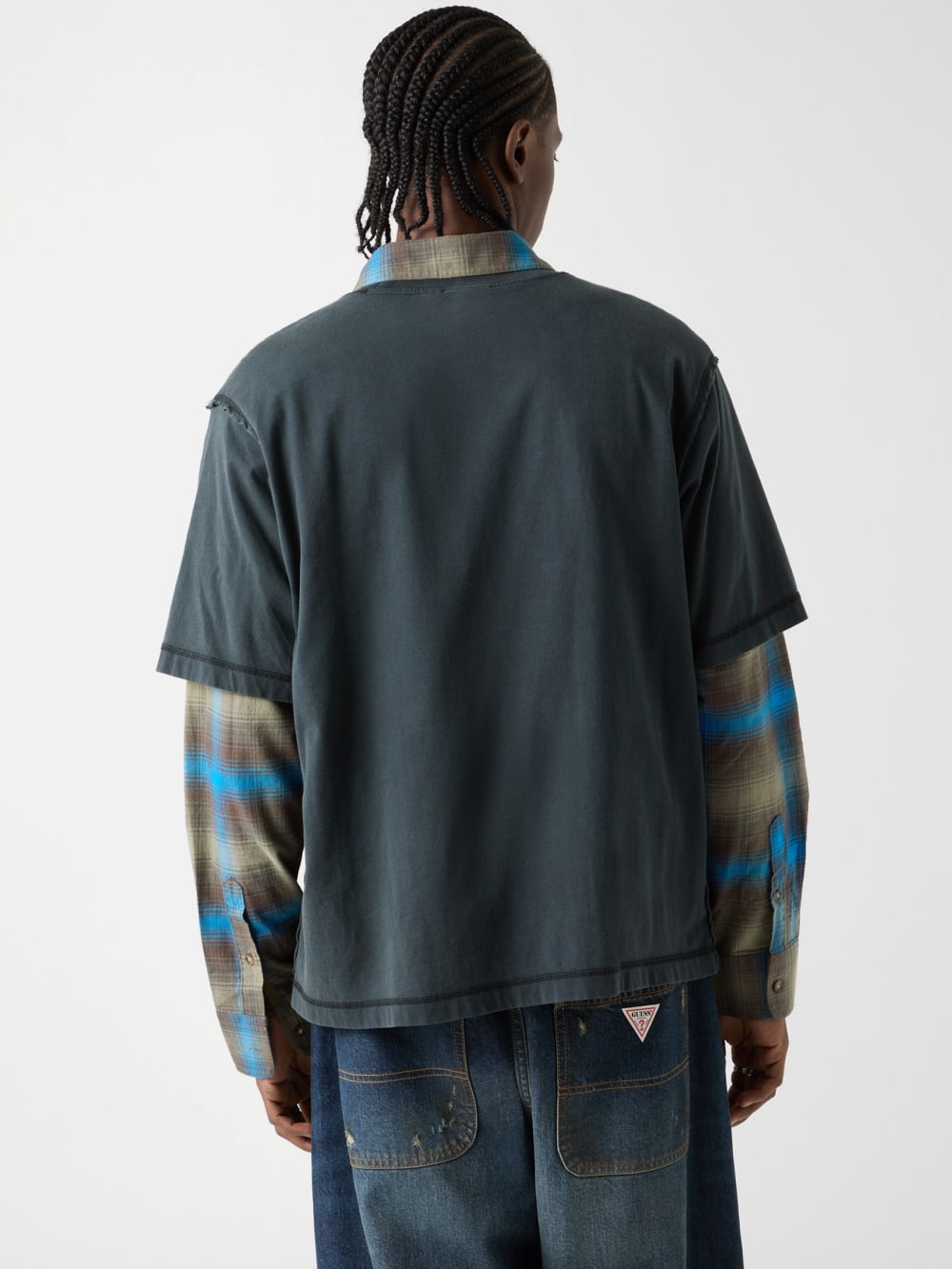 GUESS Originals Eco Boxy Pocket Tee - Image 4