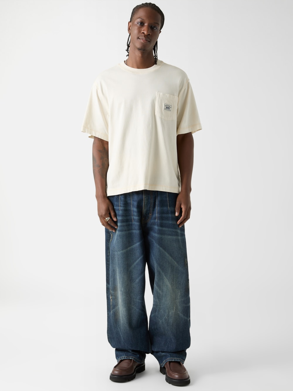 GUESS Originals Eco Boxy Pocket Tee - Image 2