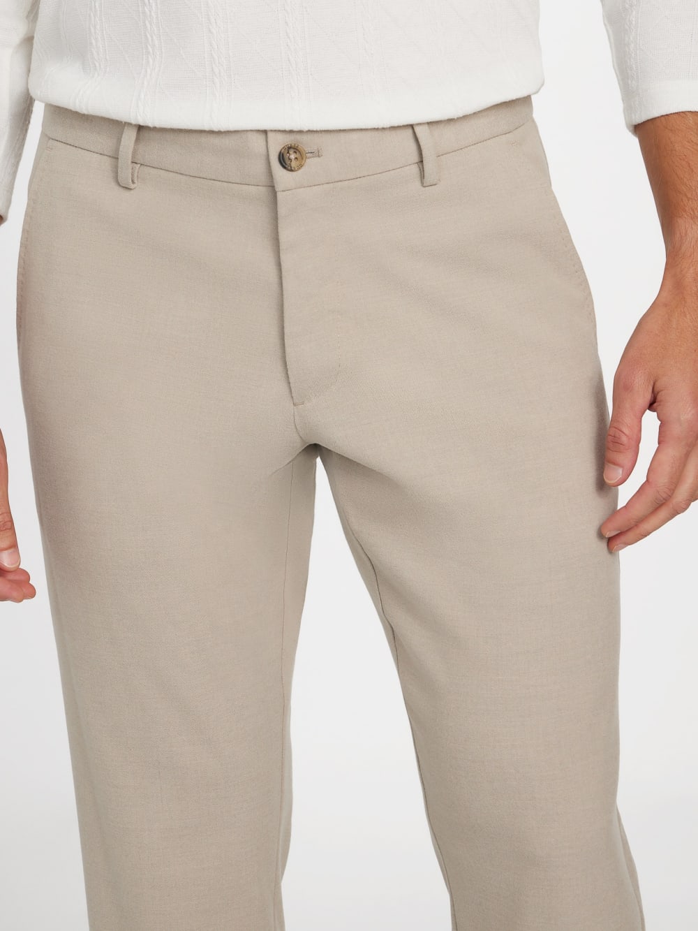 Myron Wool-Blend Dressy Pants - Image 3