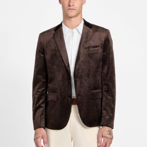 Eco Fulham Embossed Velvet Blazer