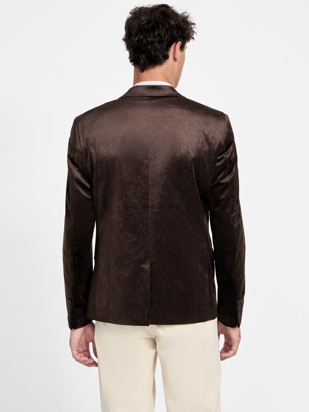 Eco Fulham Embossed Velvet Blazer - Image 4