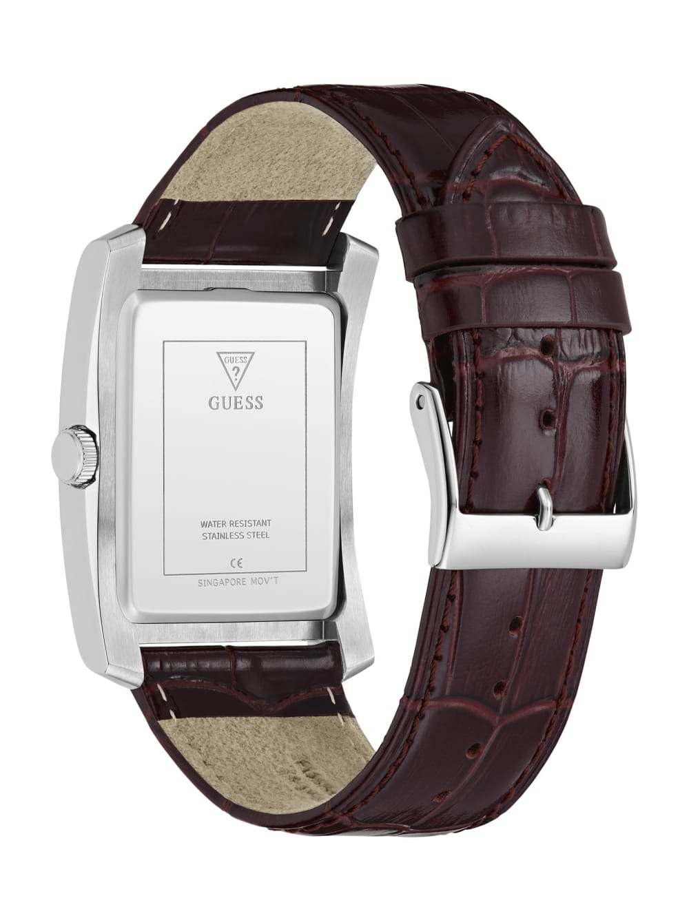 Silver-Tone and Navy Analog Watch - Image 4