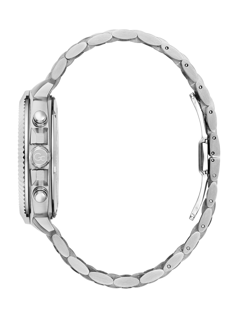 Gc Silver-Tone Chronograph Watch - Image 3