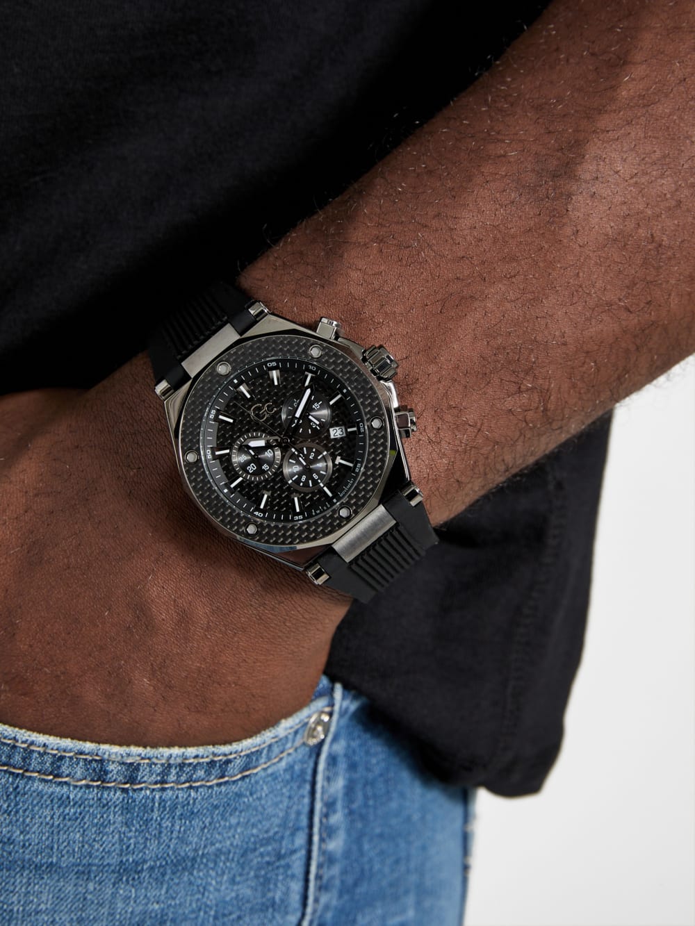 Gc Two-Tone Chronograph Watch - Image 2