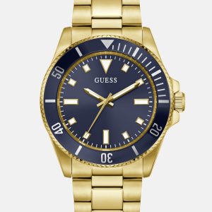 Gold-Tone Analog Watch