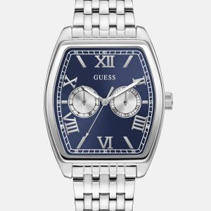 Silver-Tone Multifunction Watch