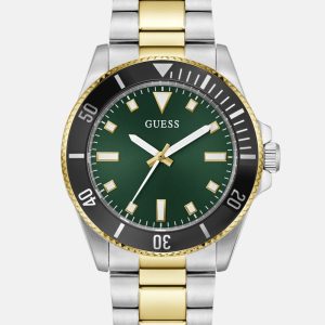 Two-Tone Analog Watch