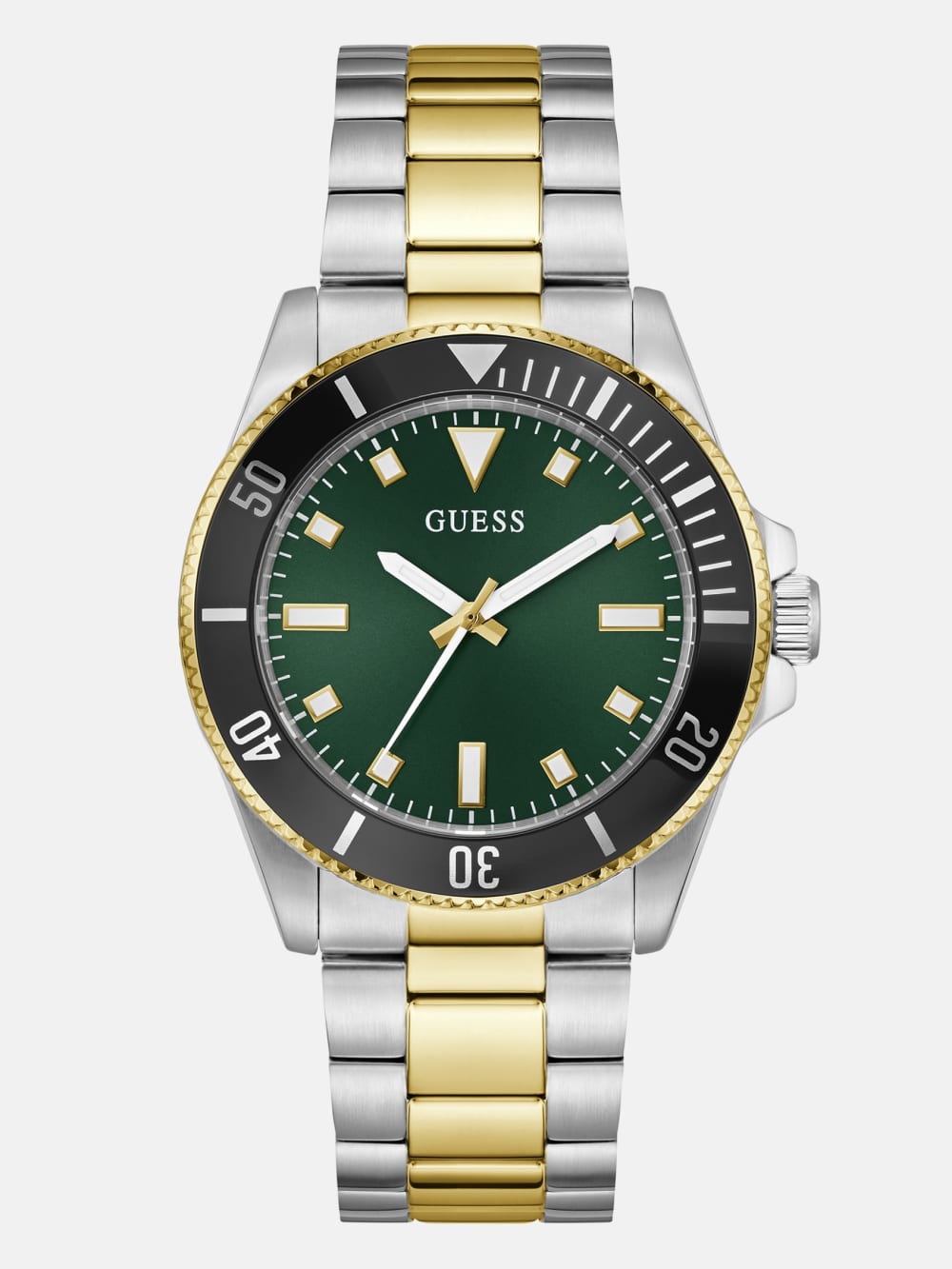 Two-Tone Analog Watch