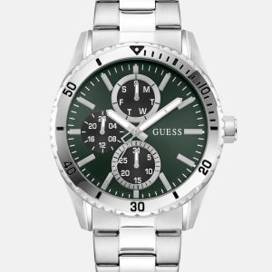 Stainless steel multi-fuction watch 43 mm