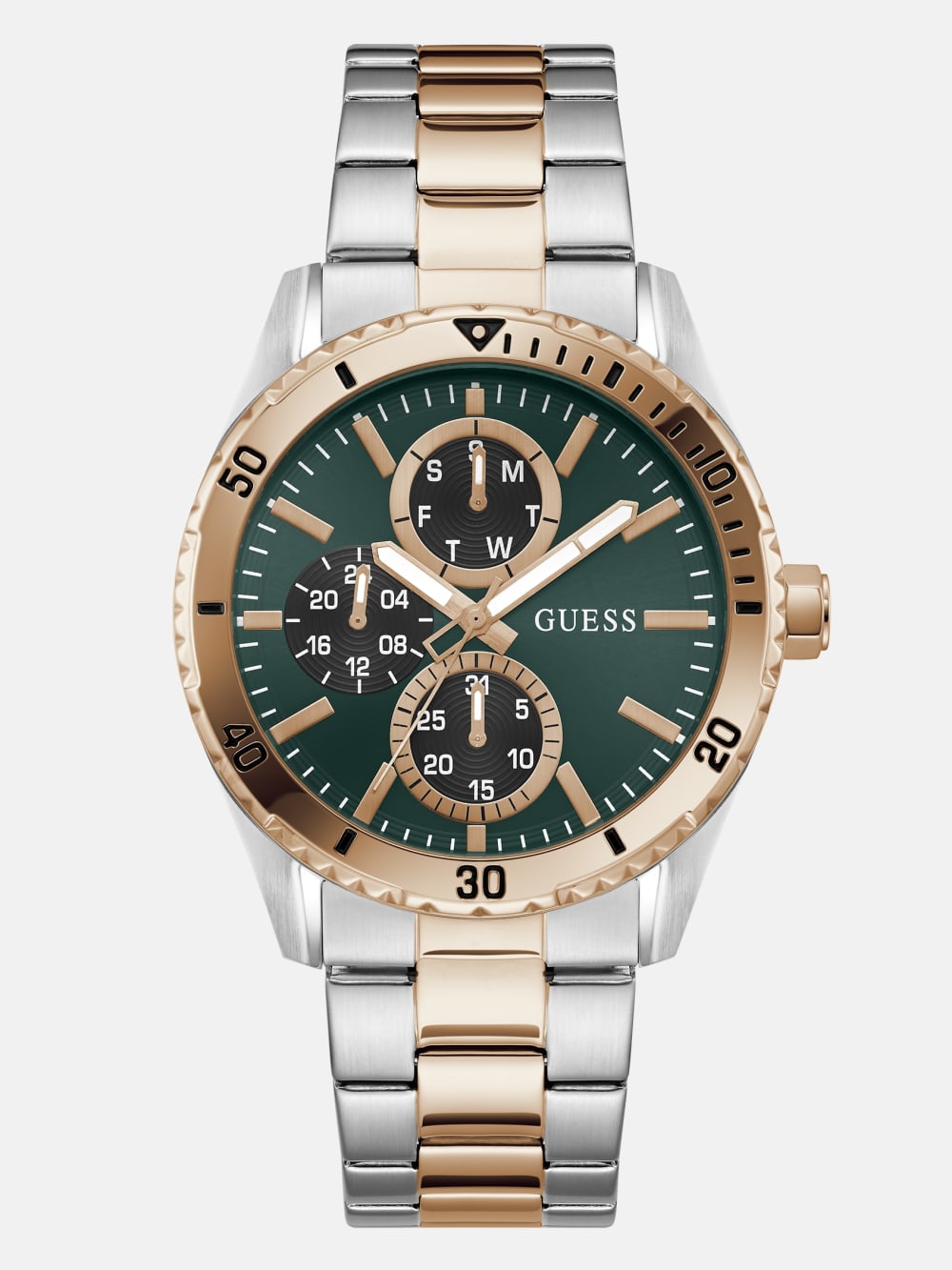 Stainless steel multi-fuction watch
