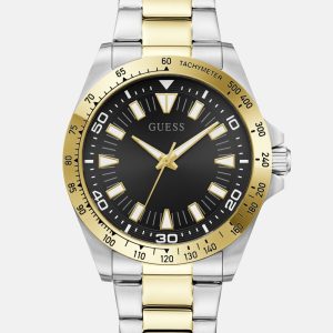 Stainless steel analogue watch 42 mm