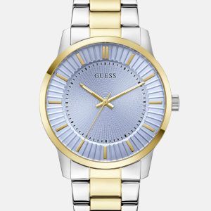 Stainless steel analogue watch 42 mm