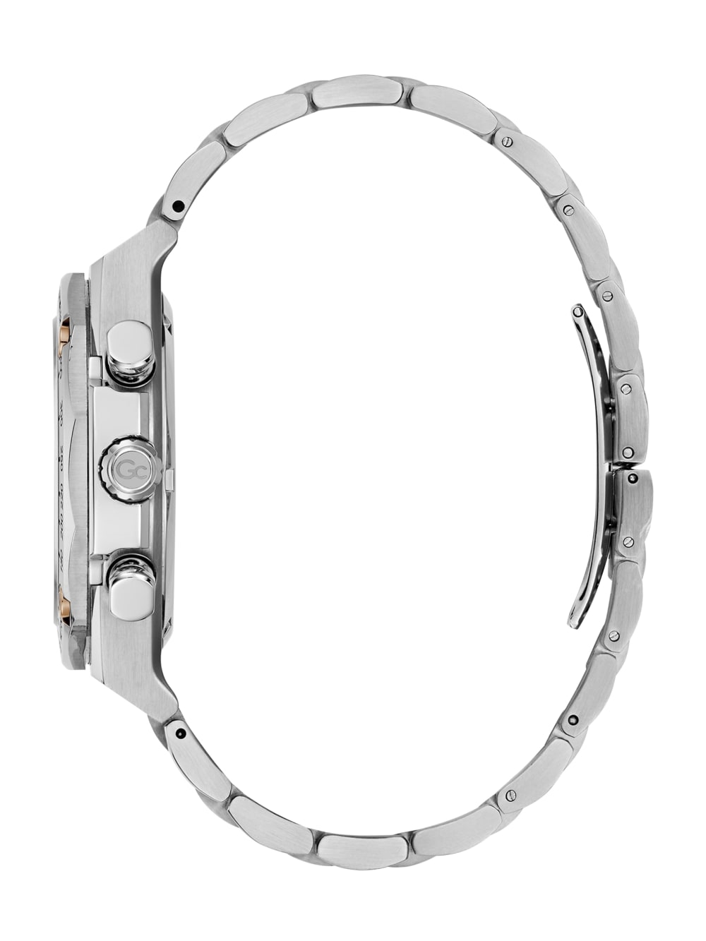 Gc Silver-Tone Chronograph Watch - Image 3