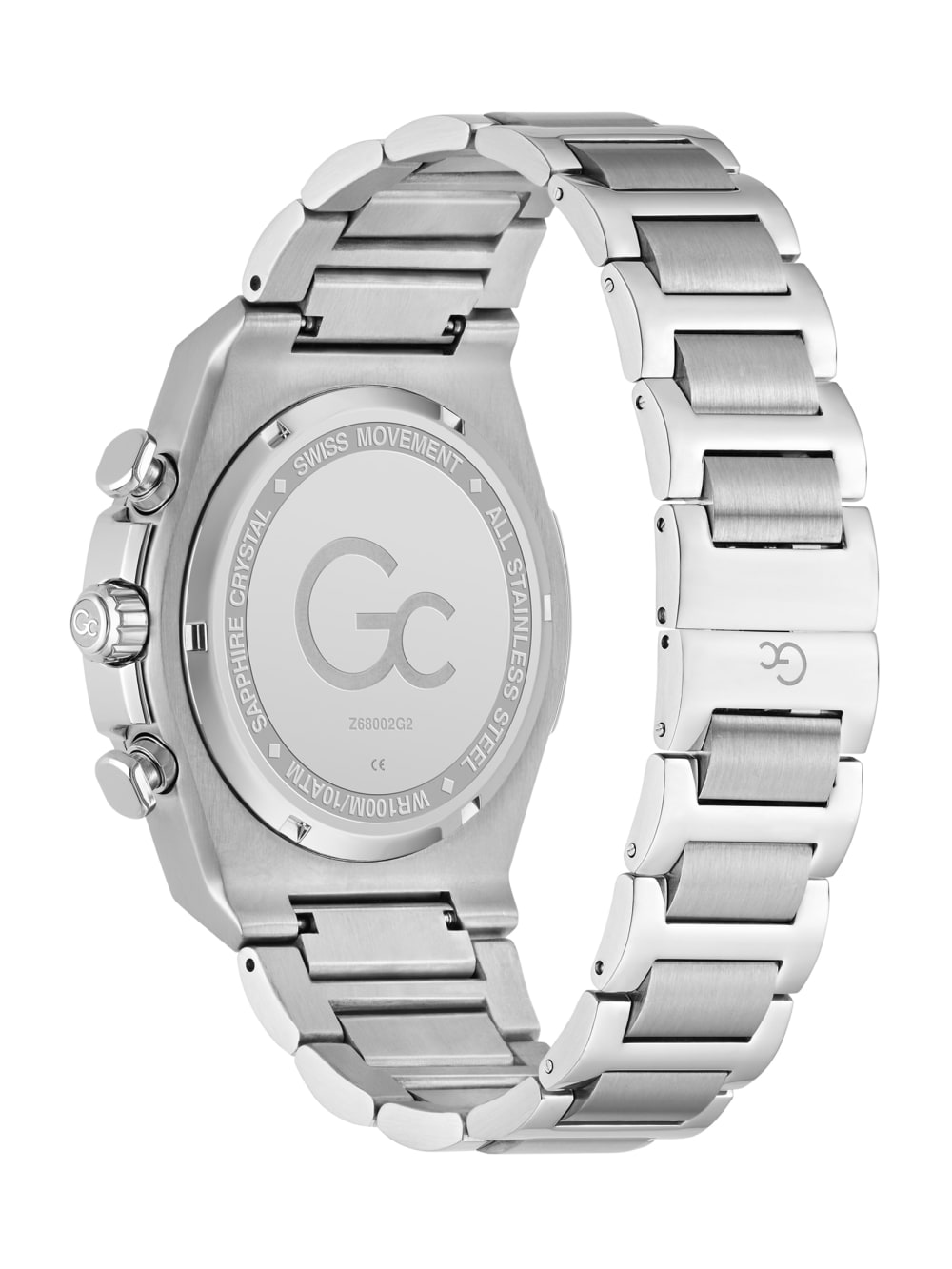 Gc Silver-Tone Chronograph Watch - Image 4