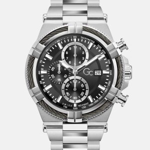 GC Stainless Steel multi-function watch 44 mm