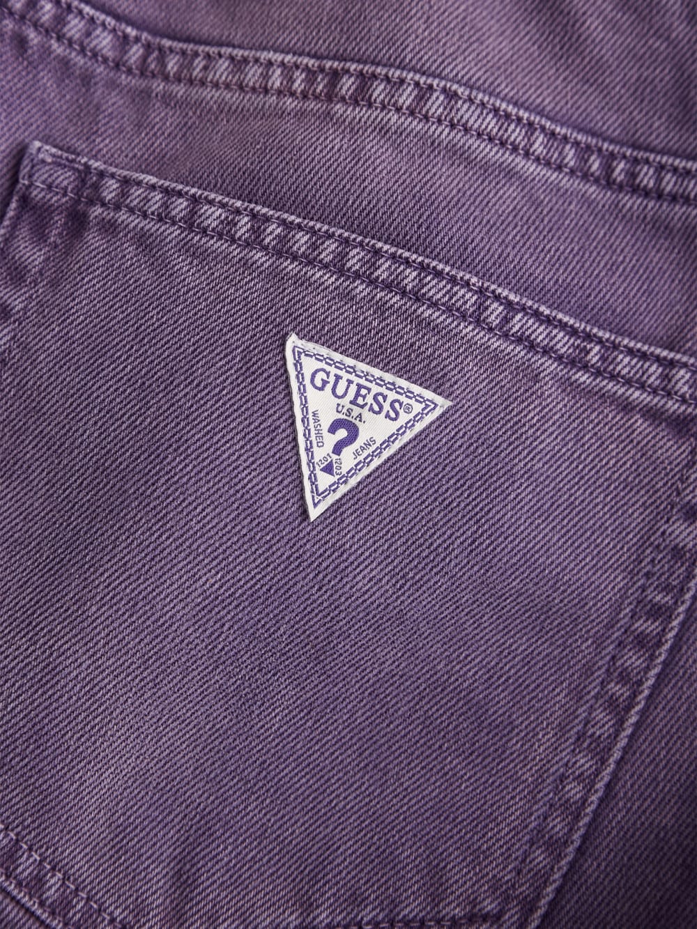 Vintage Denim Straight Jeans - Image 5