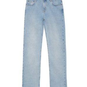 Straight Indigo Denim Pants