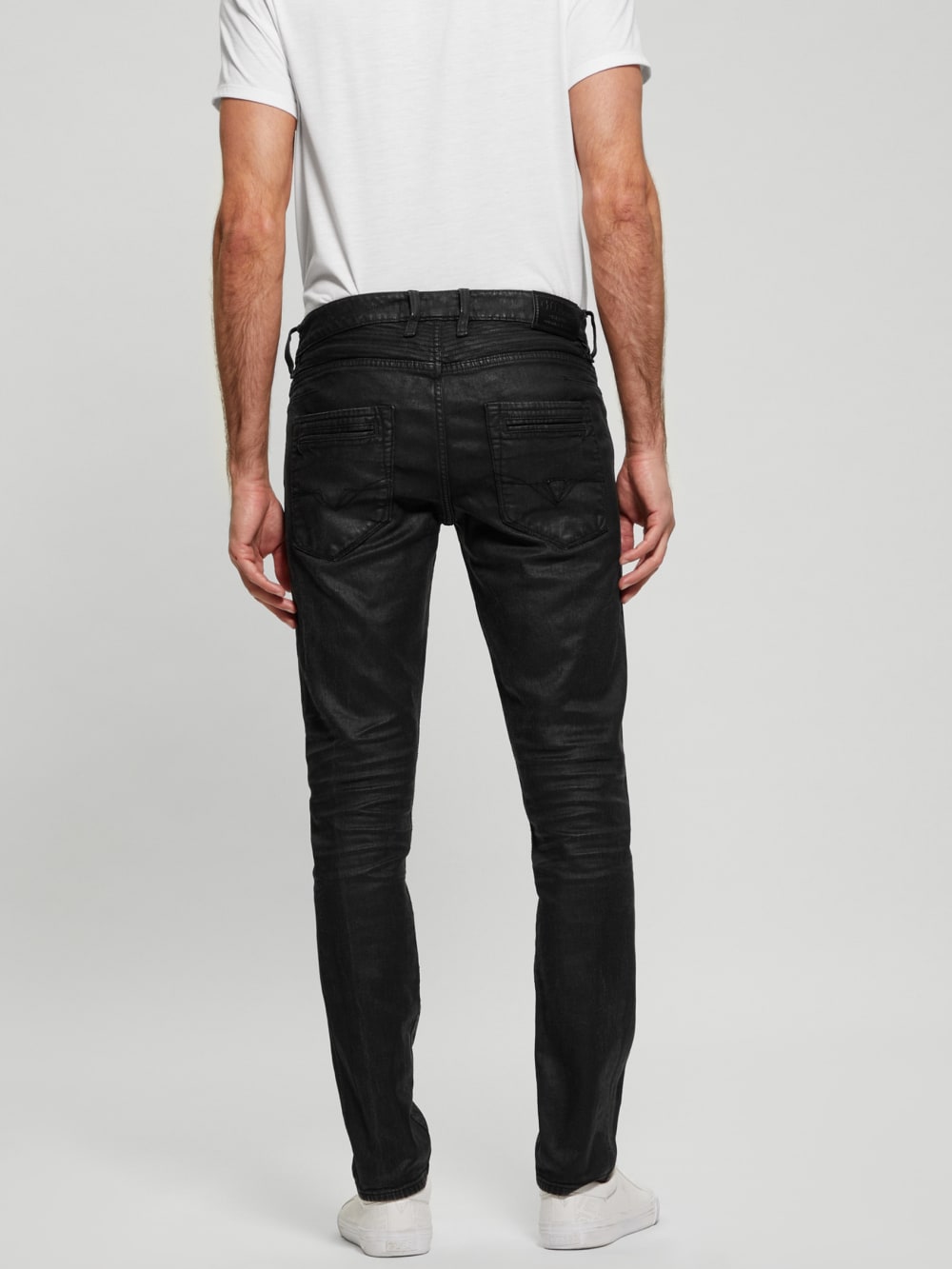 Finnley Coated Slim-Fit Tapered Jeans - Image 4