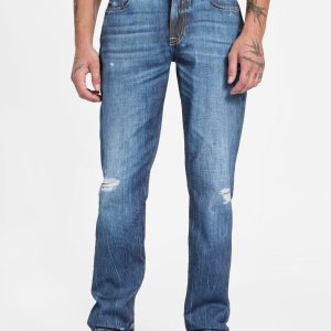 Eco Angels Slim-Fit Straight Jeans