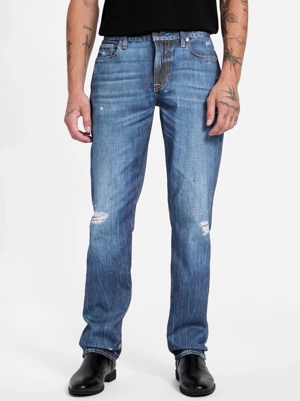 Eco Angels Slim-Fit Straight Jeans