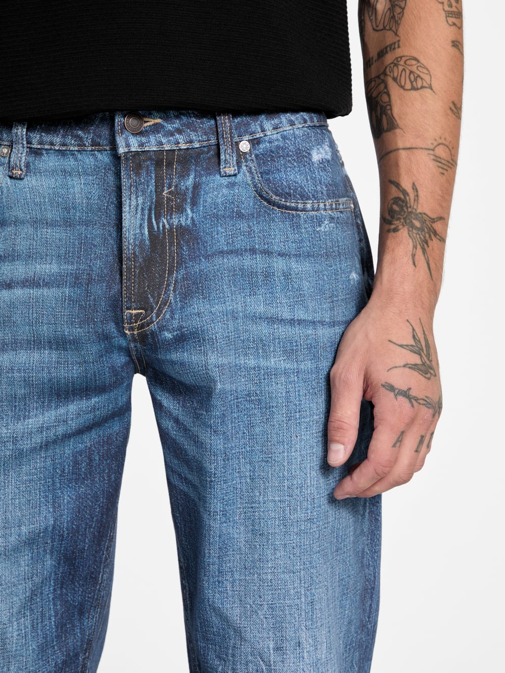 Eco Angels Slim-Fit Straight Jeans - Image 3
