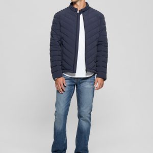 Eco Stretch Nylon Padded Jacket