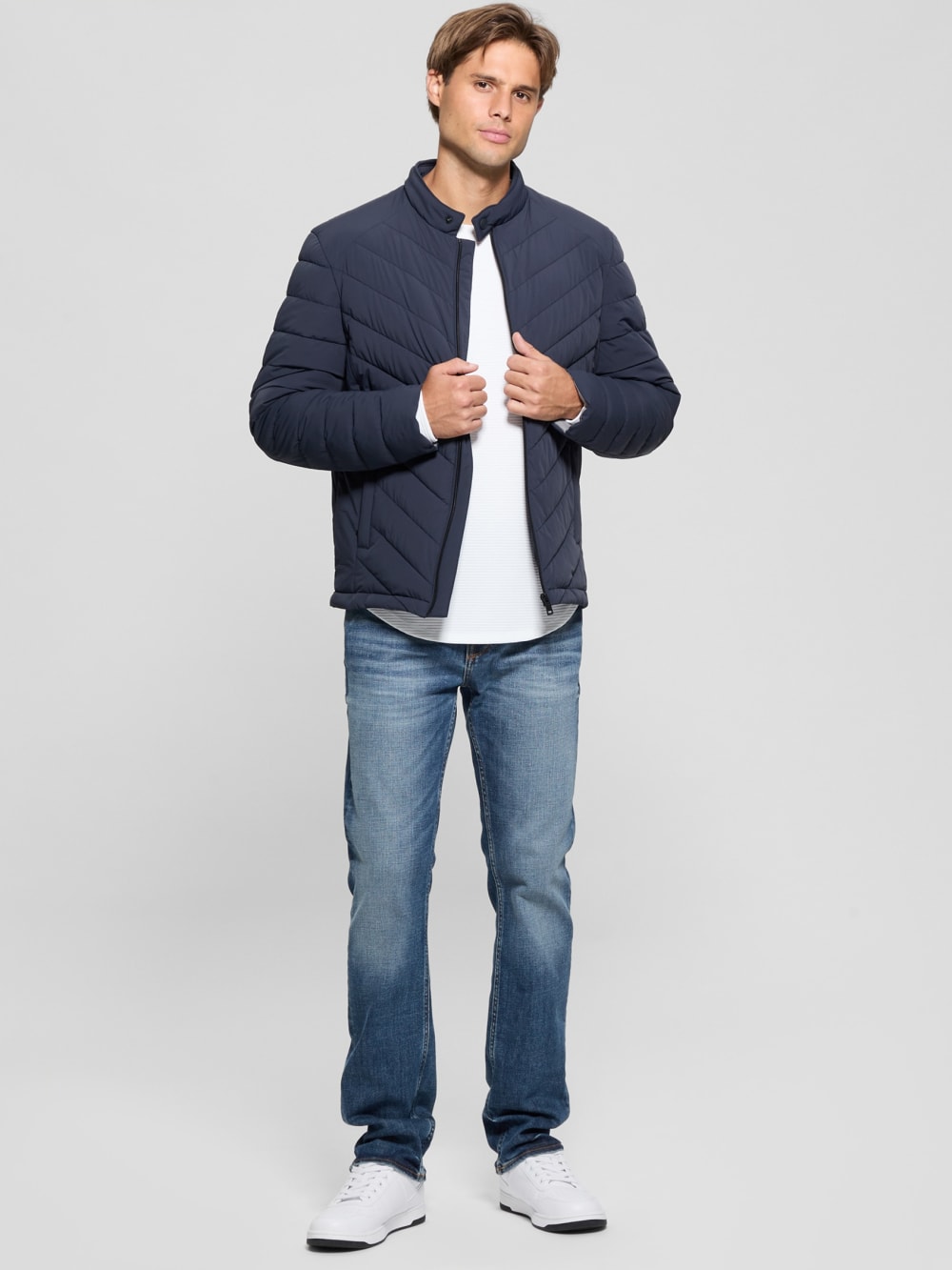Eco Stretch Nylon Padded Jacket - Image 2