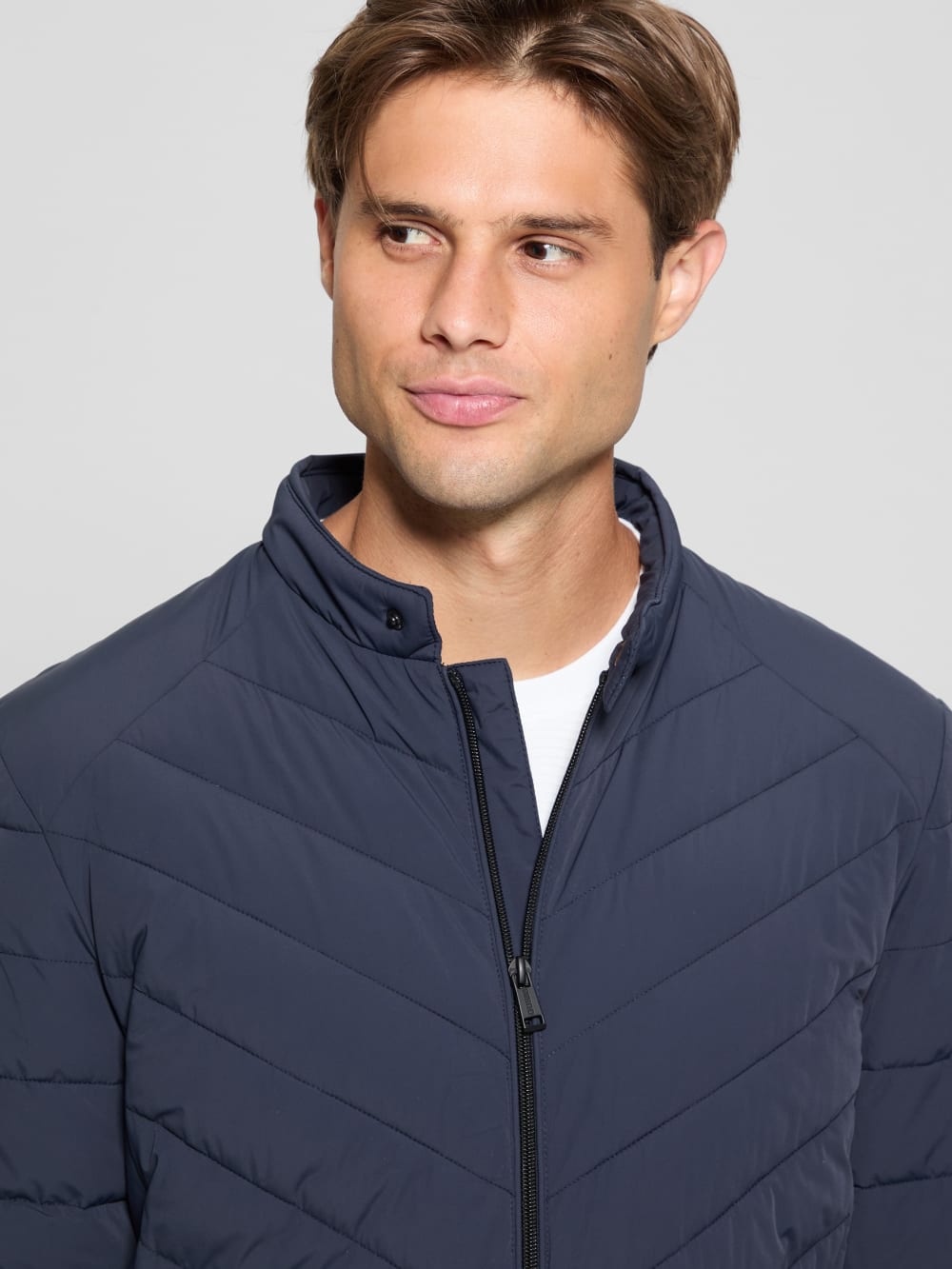 Eco Stretch Nylon Padded Jacket - Image 3