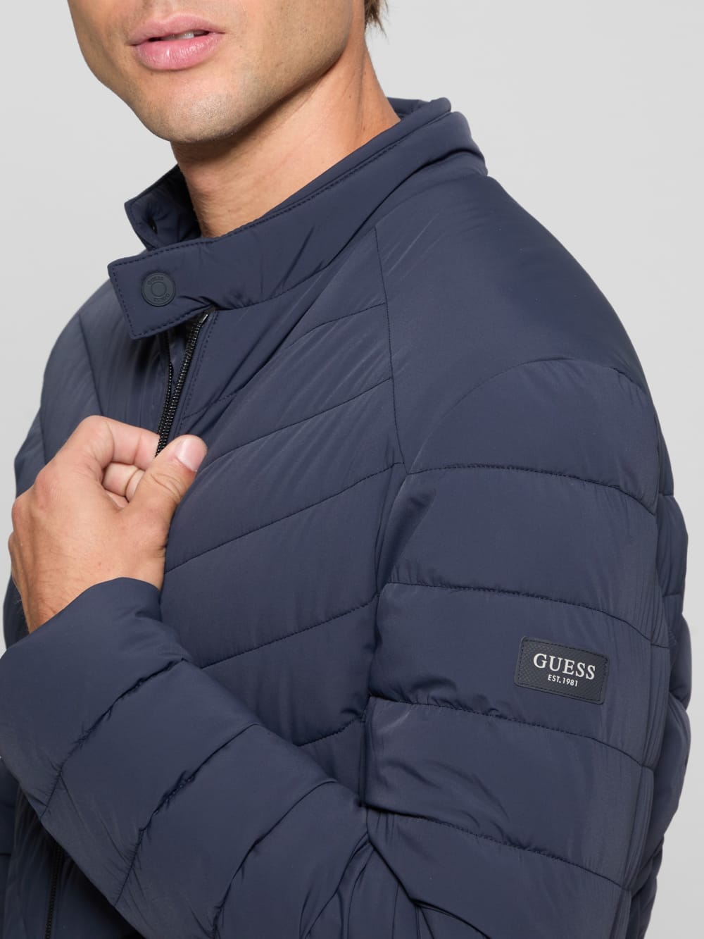 Eco Stretch Nylon Padded Jacket - Image 4