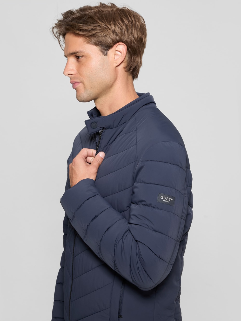 Eco Stretch Nylon Padded Jacket - Image 5